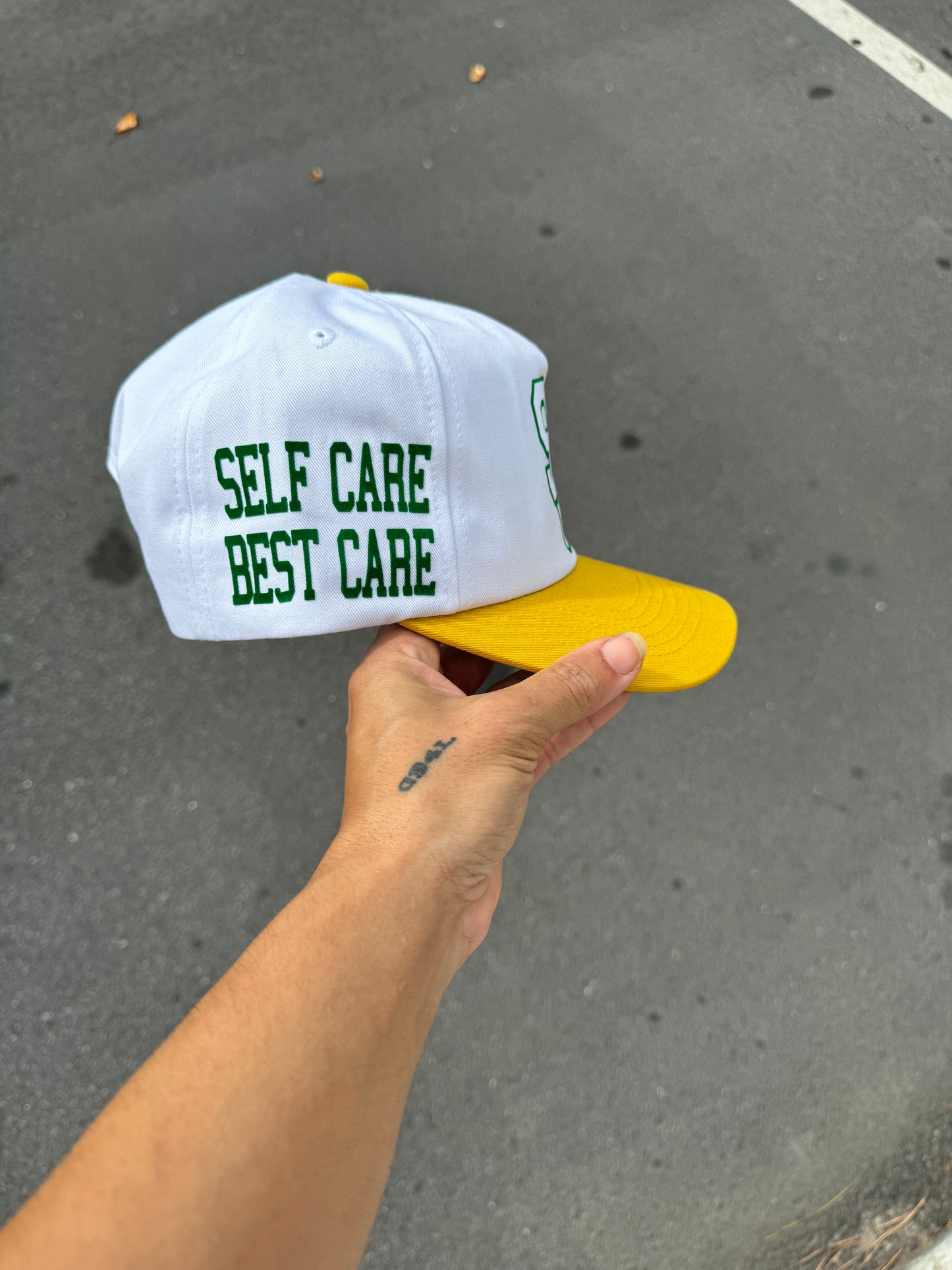 Self Care Snap Back Cap